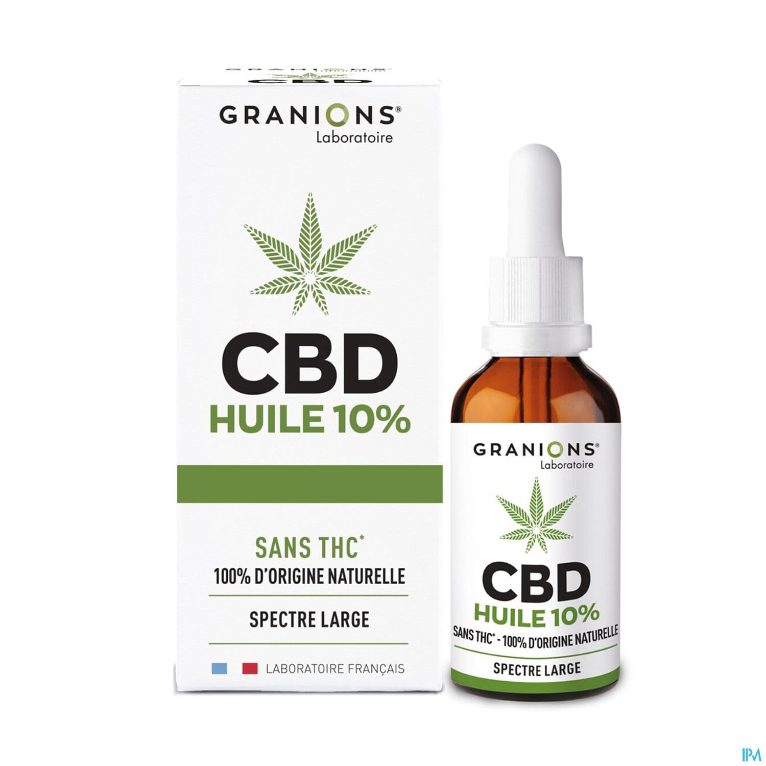 Granions Cbd Huile 10% Cpal 10ml