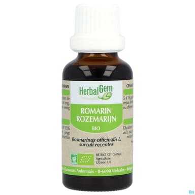 Herbalgem Romarin Jp Bourgeon Macerat Gly Bio 30ml