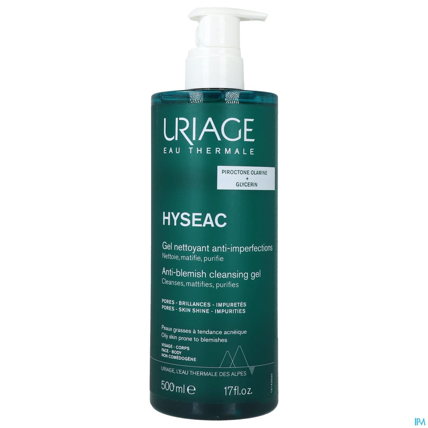URIAGE HYSEAC GEL NETTOYANT 500ML