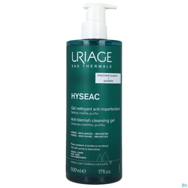 URIAGE HYSEAC GEL NETTOYANT 500ML