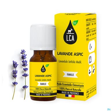Lca Huile Essentielle De Lavande Aspic Bio 10ml