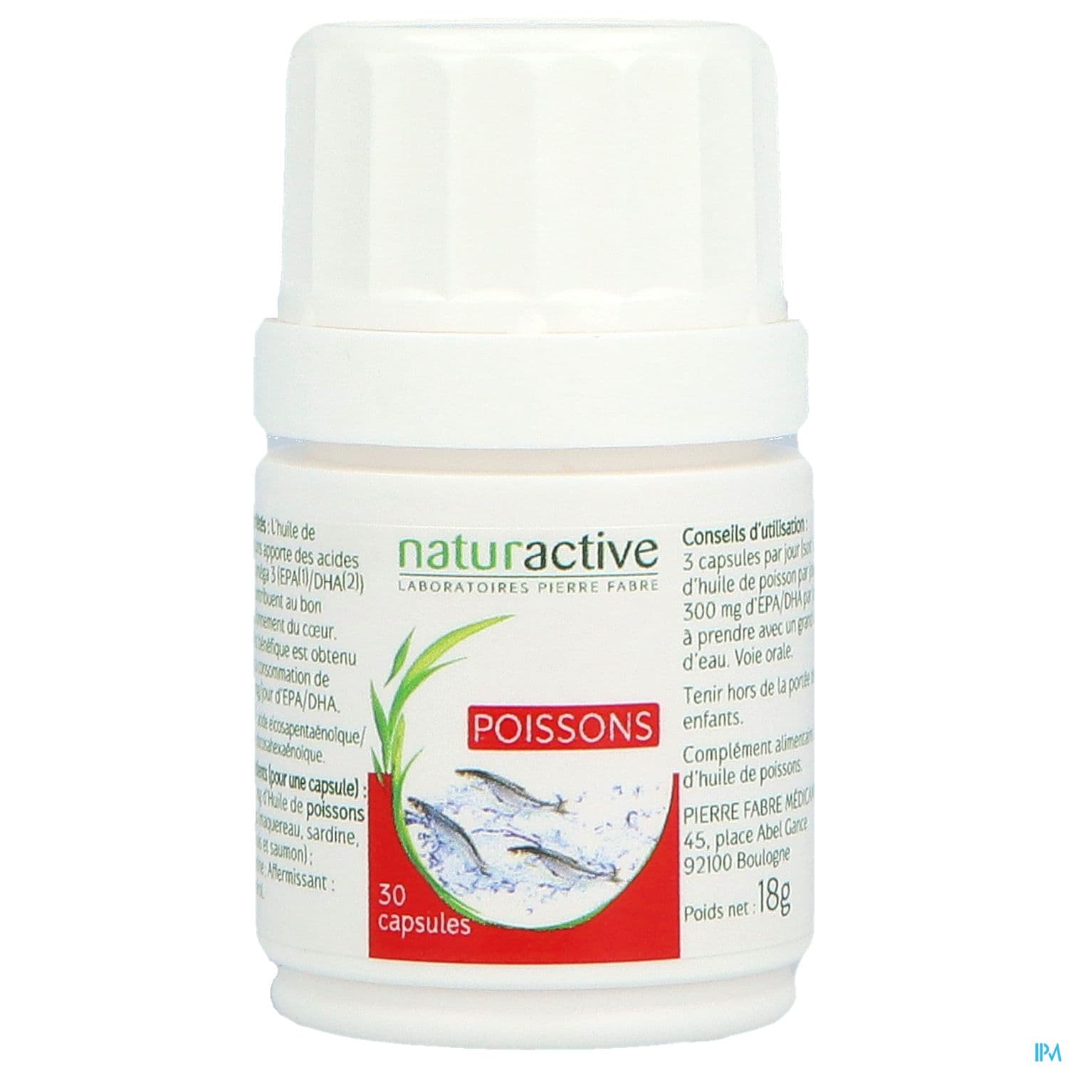 Naturactive Huile De Poisson Capsule 30