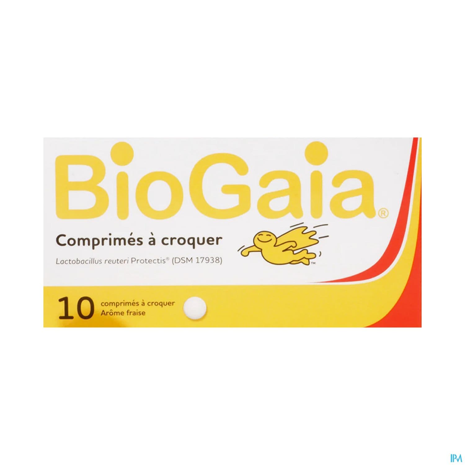 Biogaia Protectis Fraise Comprime A Croquer 10