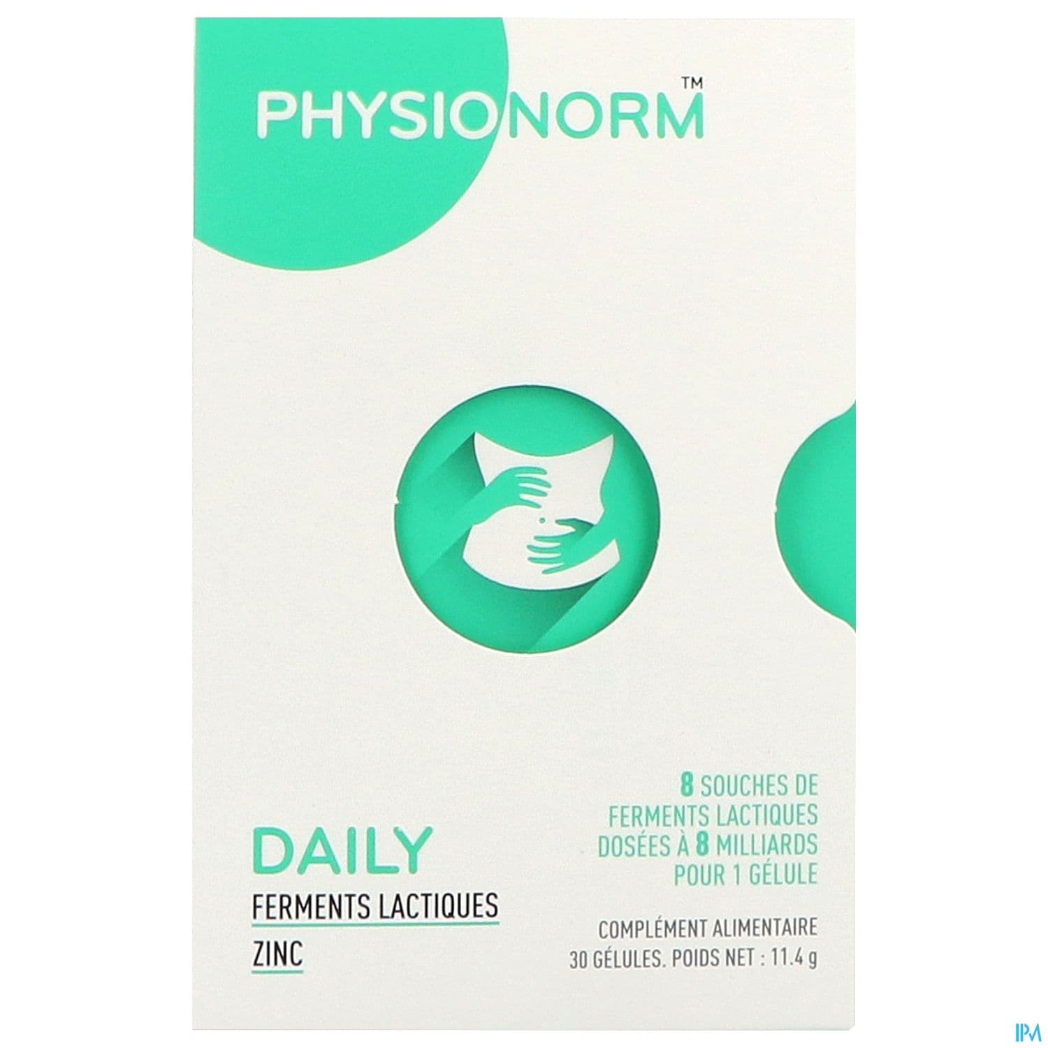 Physionorm Daily Ferments Lactiques Zinc Gelule 30