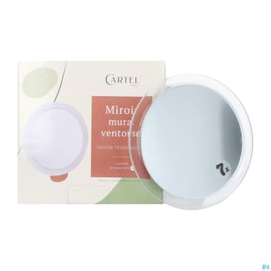 MIROIR CARTEL MUR VENTOUS TRANS12