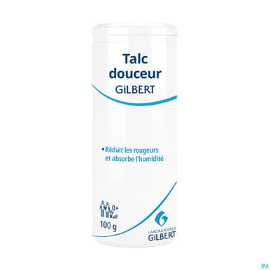 TALC GILBERT PDREUSE 100G