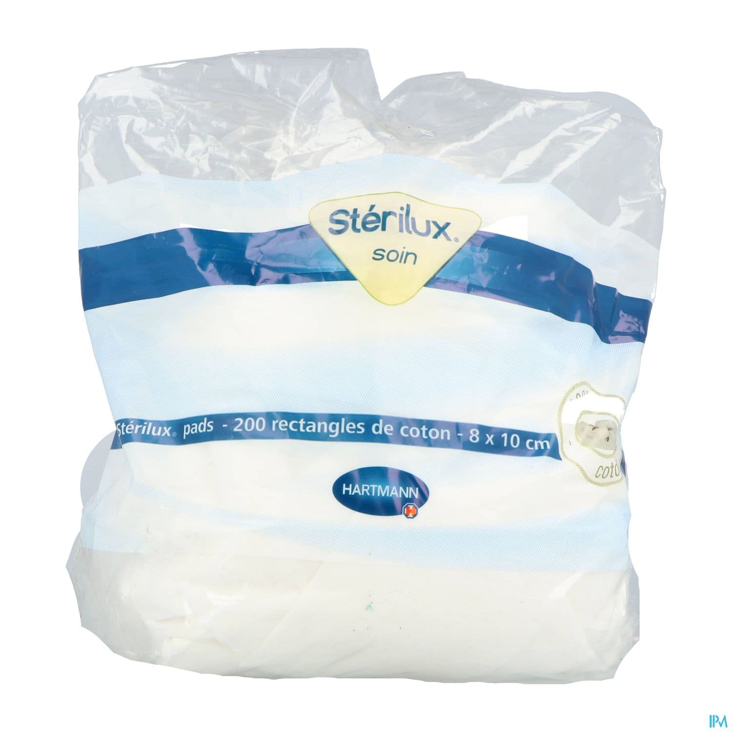 Hartmann Sterilux Coton Rectangle 8cm X 10cm 200