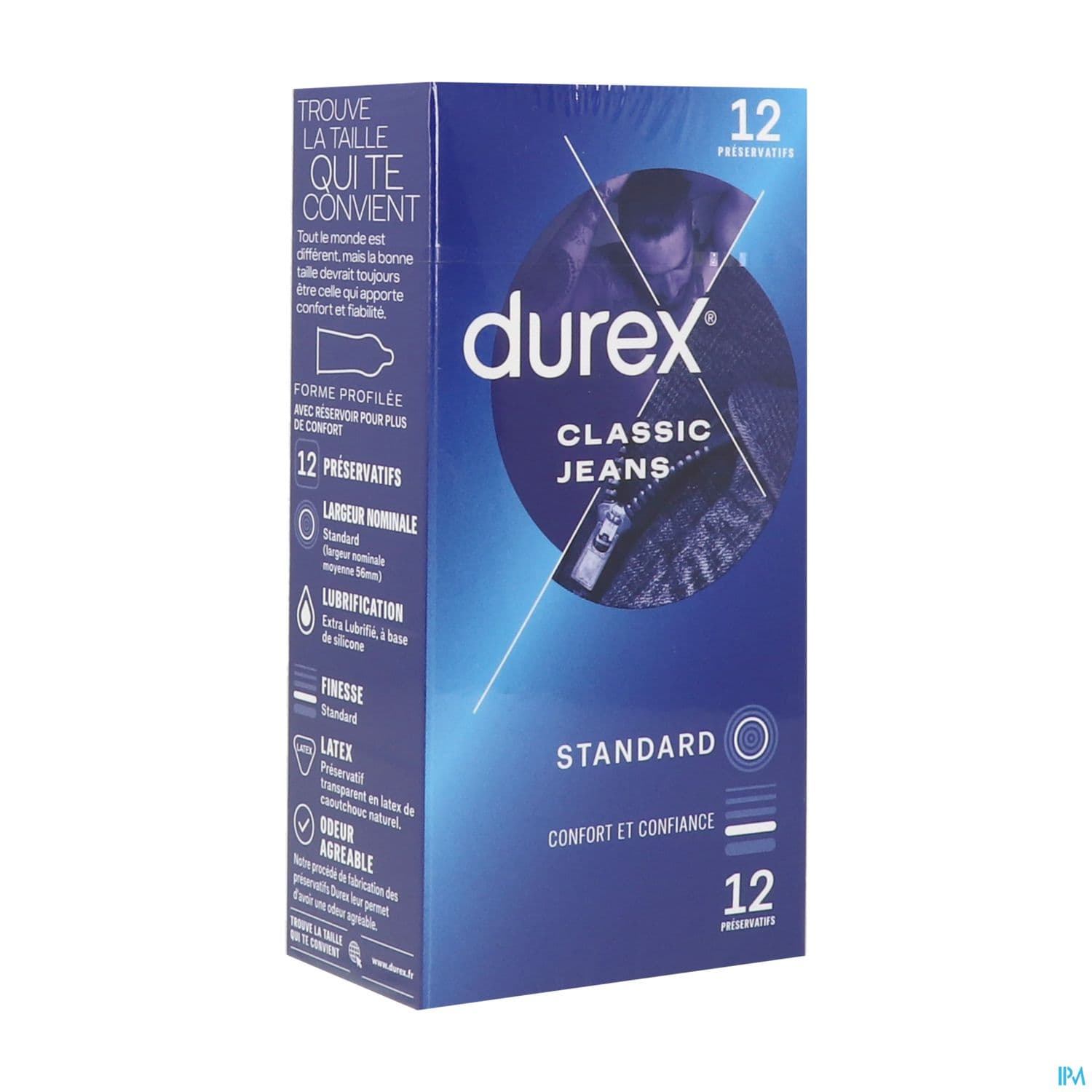 Durex Classic Jeans Preservatif 12