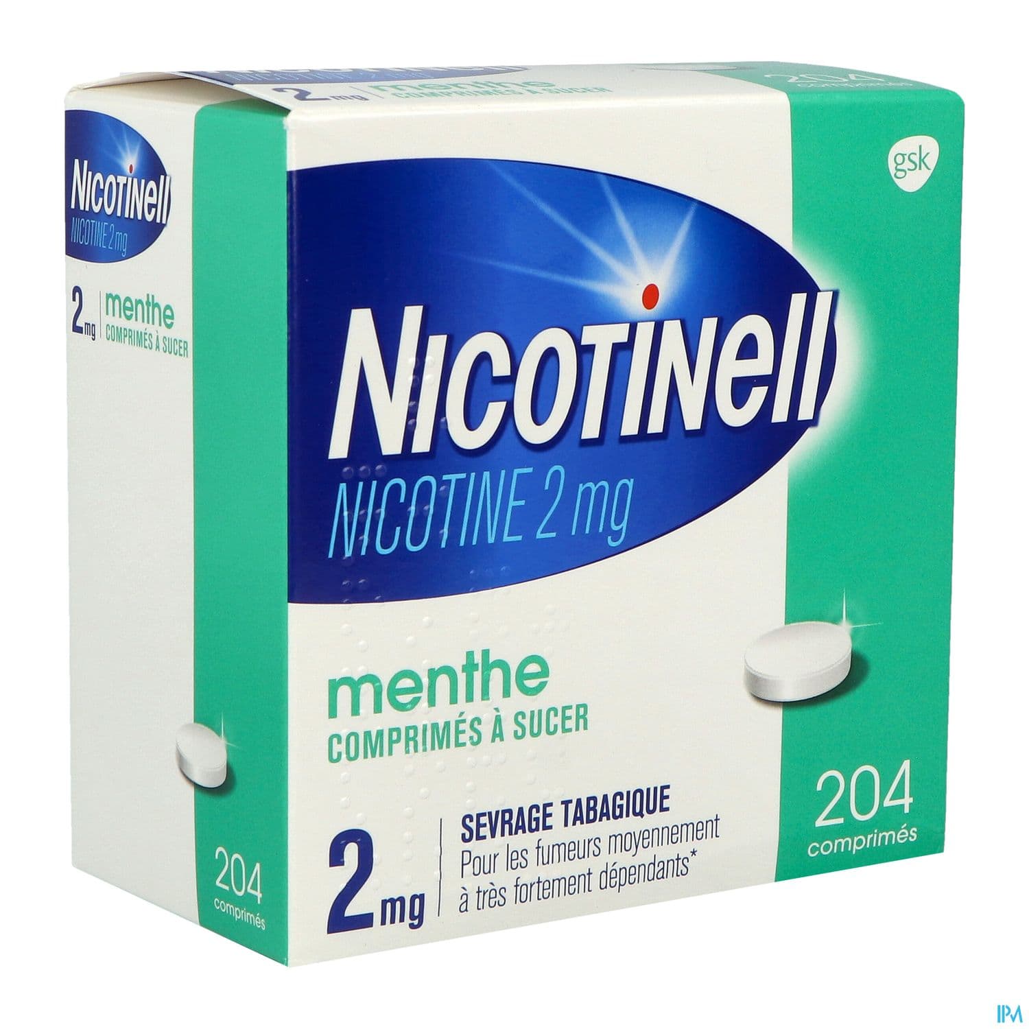 Nicotinell Menthe 2mg Comprime A Sucer 204