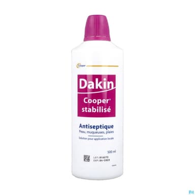 Cooper Dakin Stabilise Sol Pour Application Locale 500ml