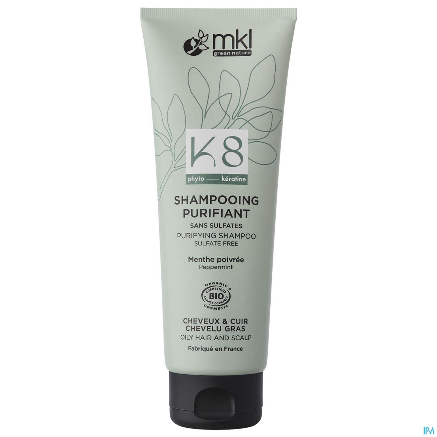 Mkl Green Nature Shampooing Purifiant Cheveux Gras Bio 250ml