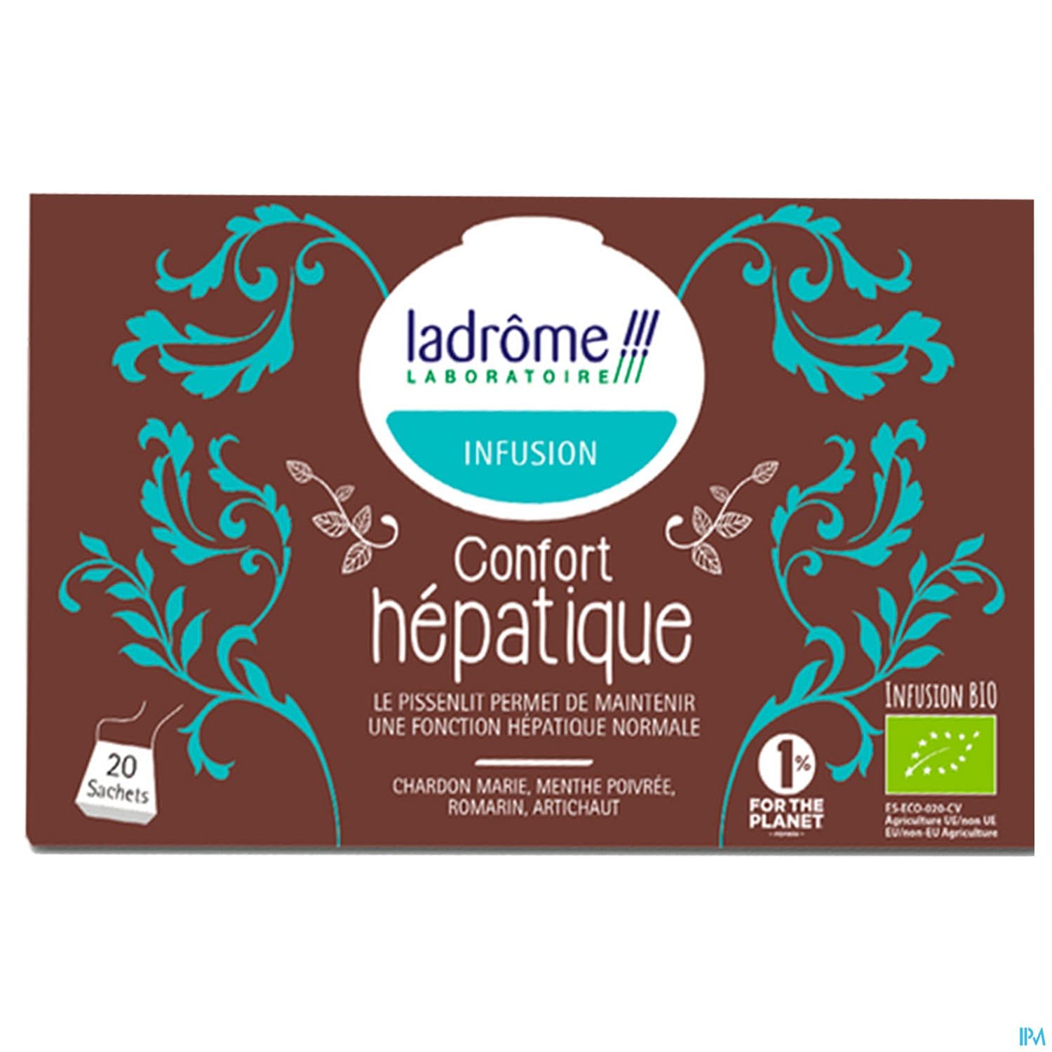 LADROME CONF HEPATIQ INF BIO SAC20