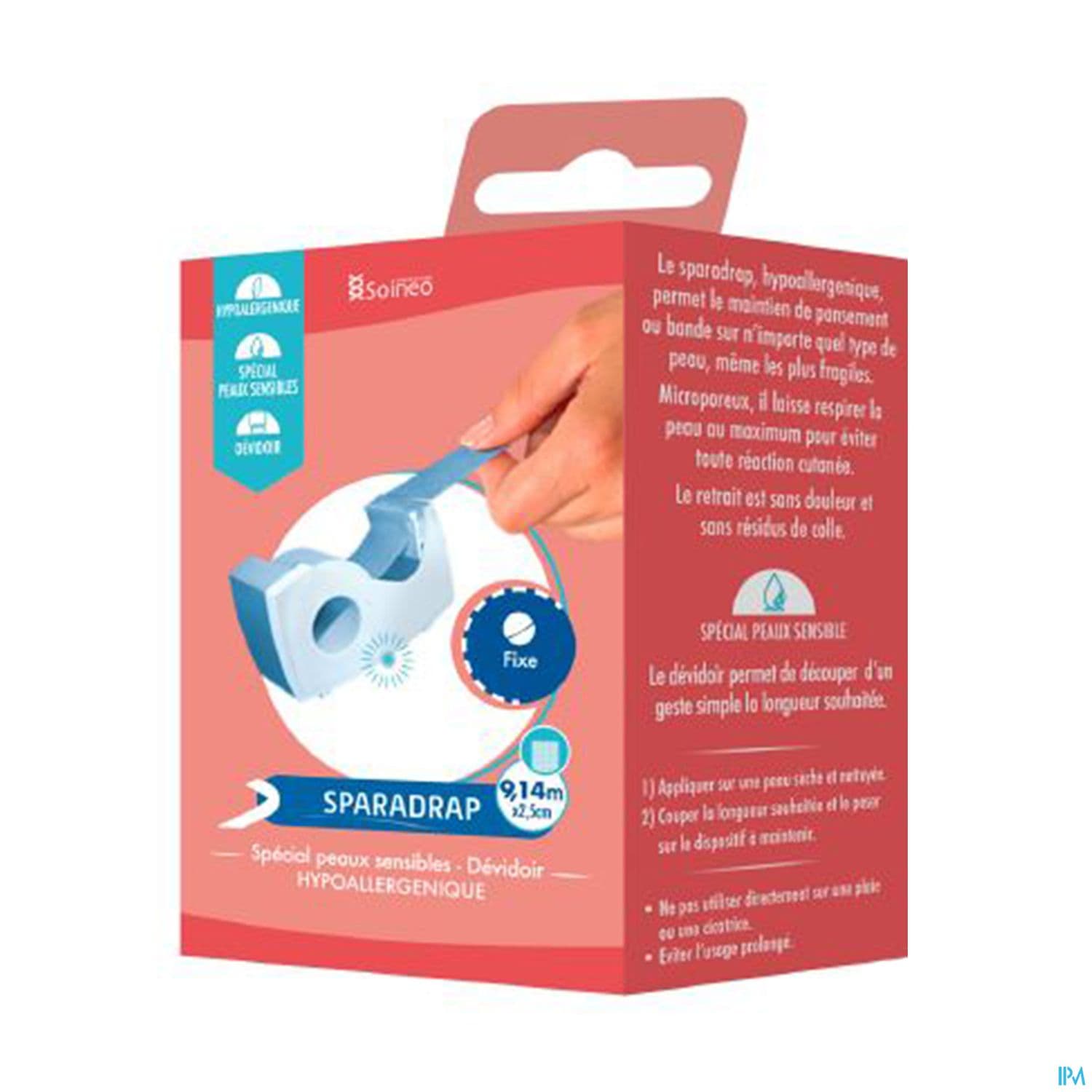 Soineo Sparadrap Microporeux 9m14 X 2cm5