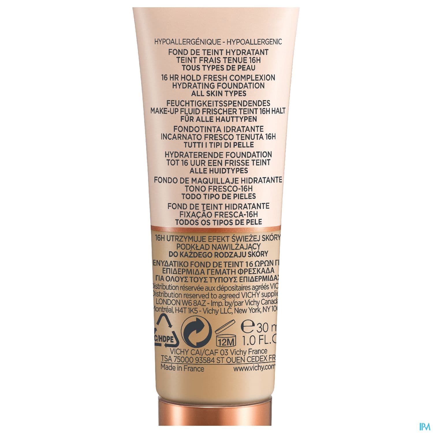 Vichy Mineralblend Fdt Agate 09 30ml