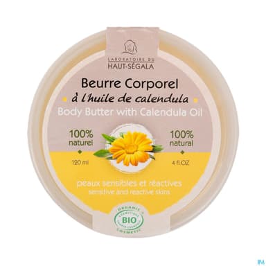 Laboratoire Du Haut-segala Beurre Corporel Calendula Biologique 120ml