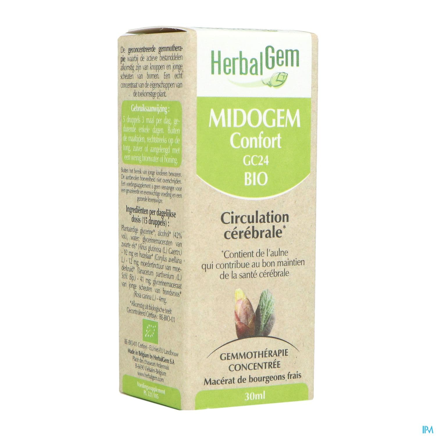 HERBALGEM MIDOGEM CONFORT BIO 30ML