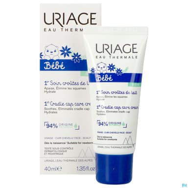 URIAGE BB 1ER SOIN Cr soin croûtes lait 40ml