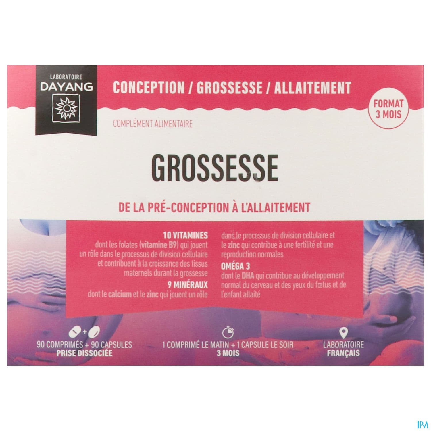 Dayang Grossesse 3mois Comprime 90 + Capsule 90