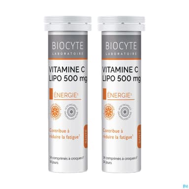 BIOCYTE VIT C LIPO 500 A CROQ 28