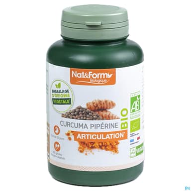 NAT&FORM BIO CURCUM PIPER GEVEG200
