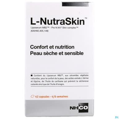 Nhco l-nutraskin Peaux Seches Sensibles Capsule 42