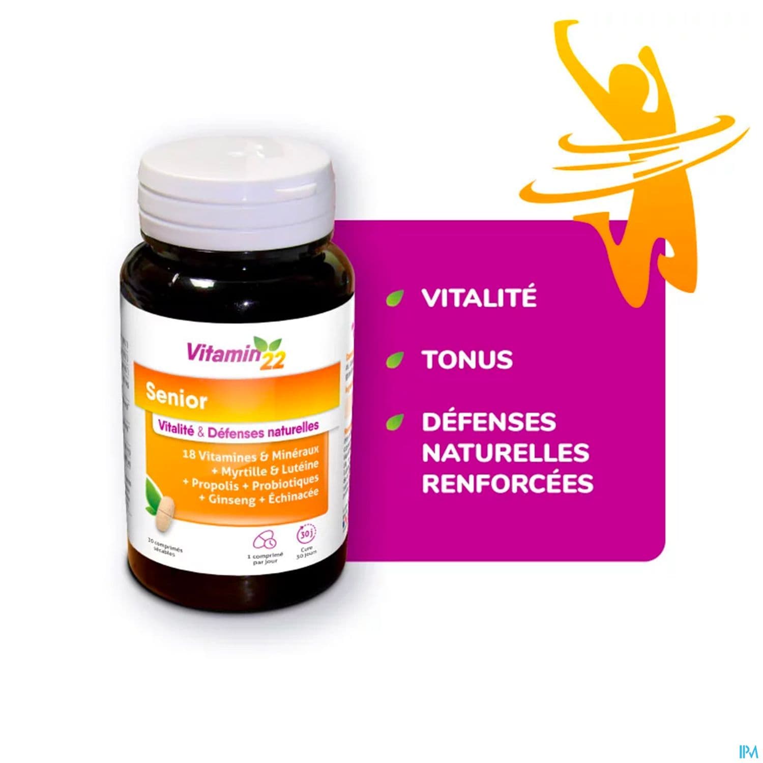 VITAMIN'22 SENIOR CPR 30