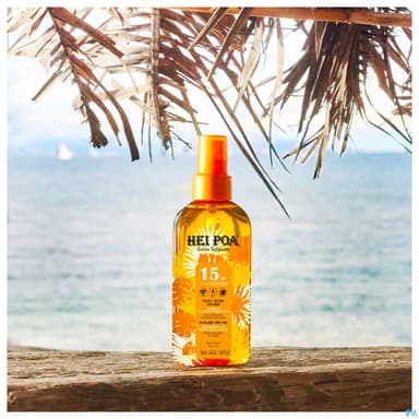 Hei Poa Huile Seche Solaire Spf15 Spray 150ml