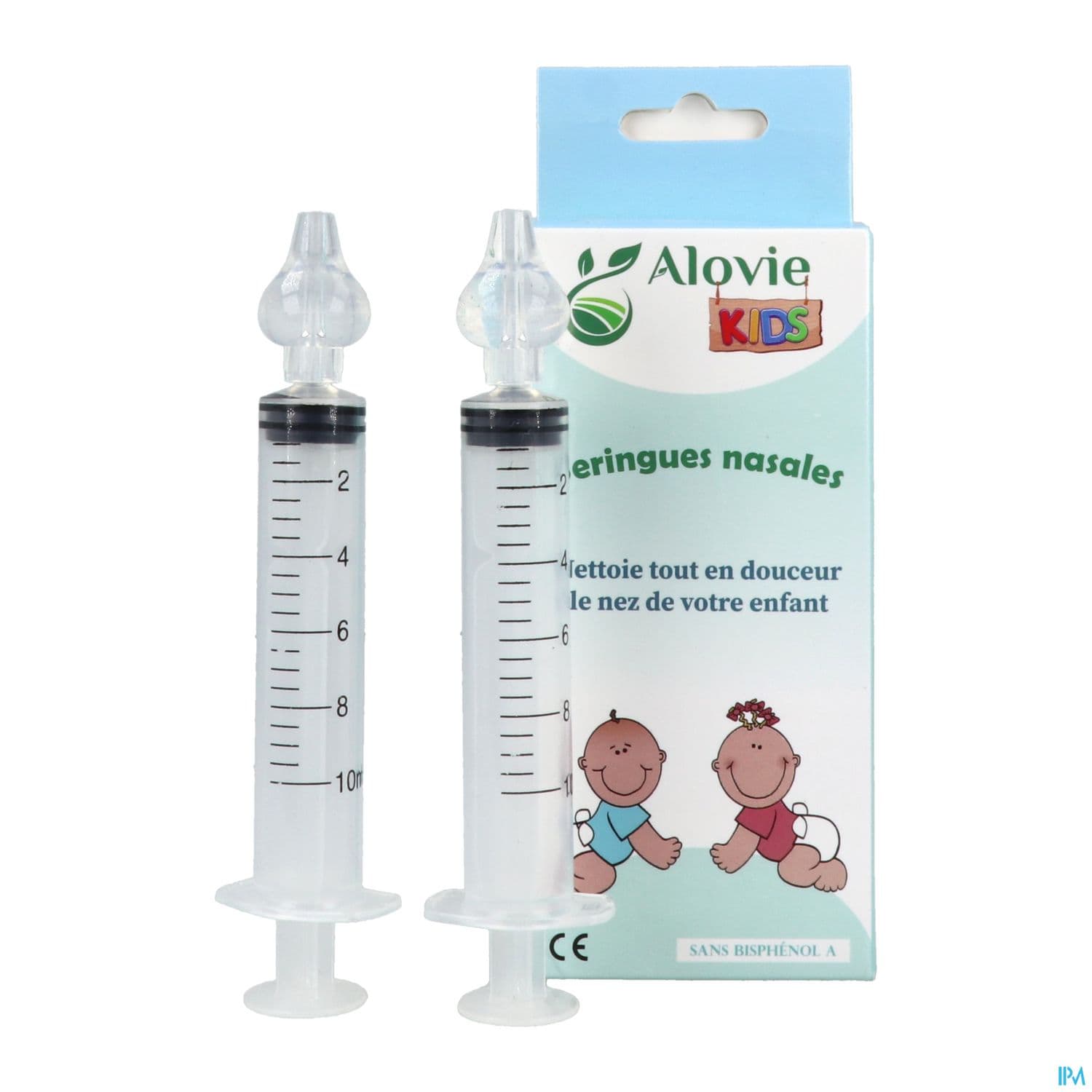 Alovie Seringue Nasale Bebe X2