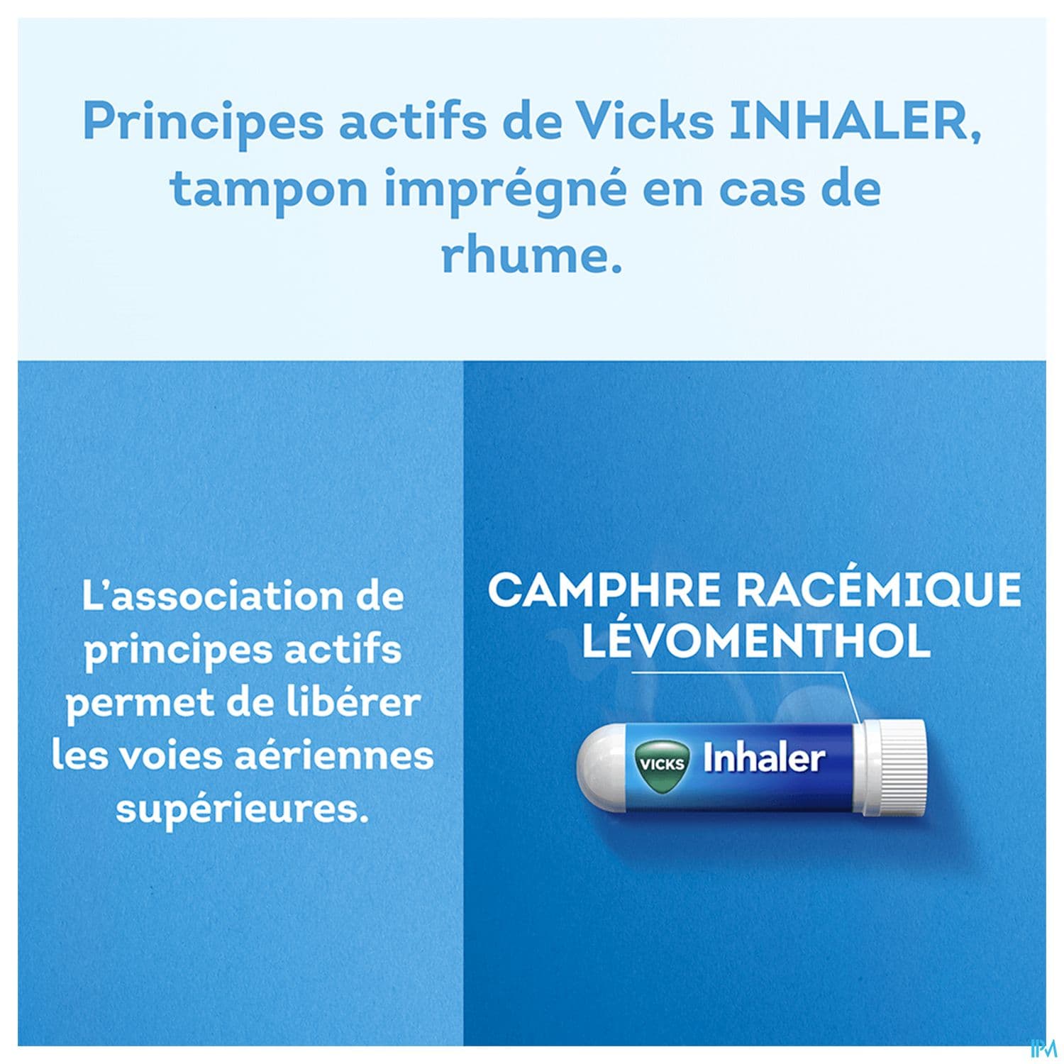 Vicks Inhaler Tampon Impregne Pour Inhalation