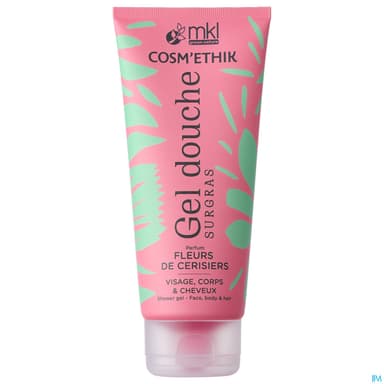 Mkl Green Nature Gel Douche Fleurs De Cerisiers Cosm'ethik 200ml