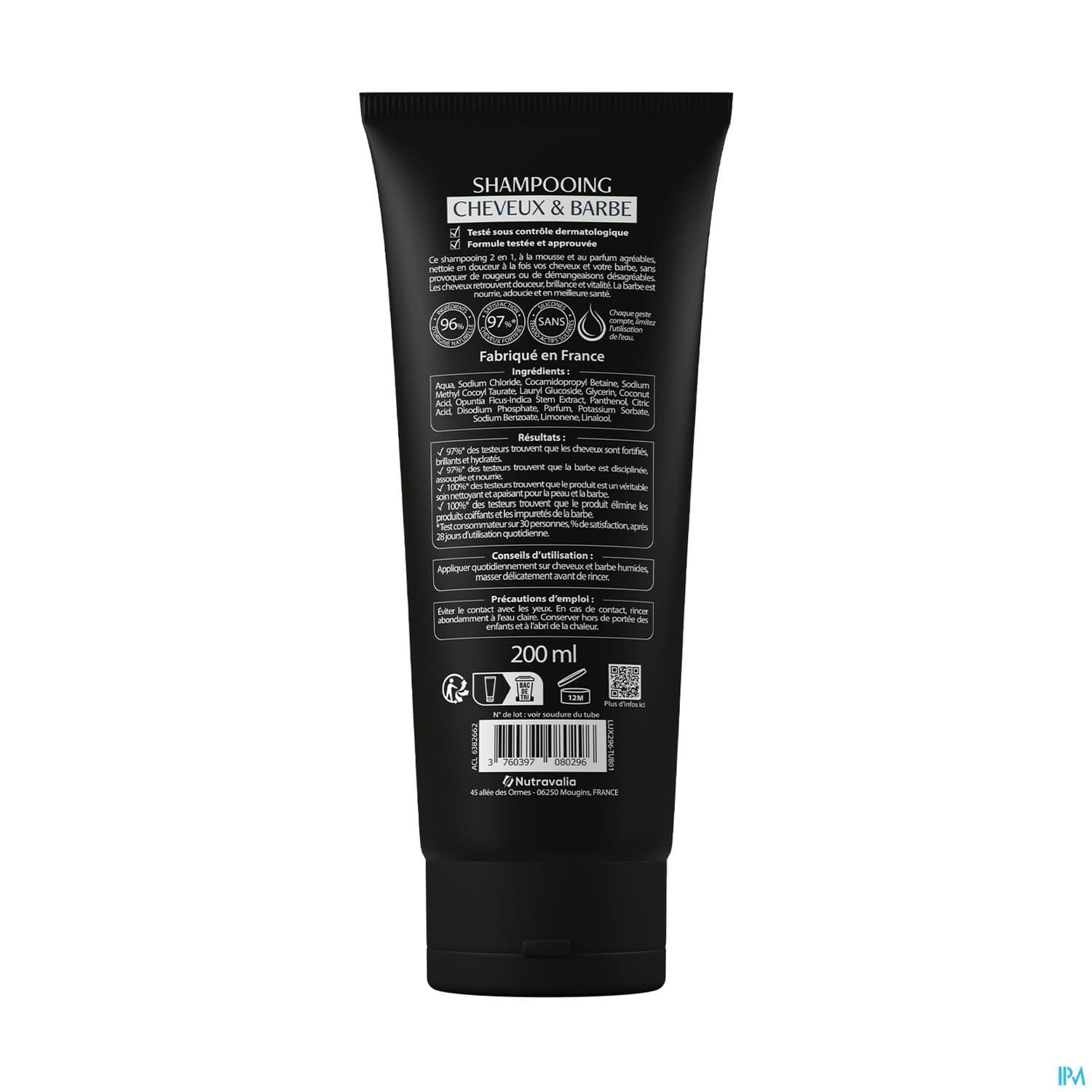 LUXEOL HOM SH CHEV BARBE 200ML