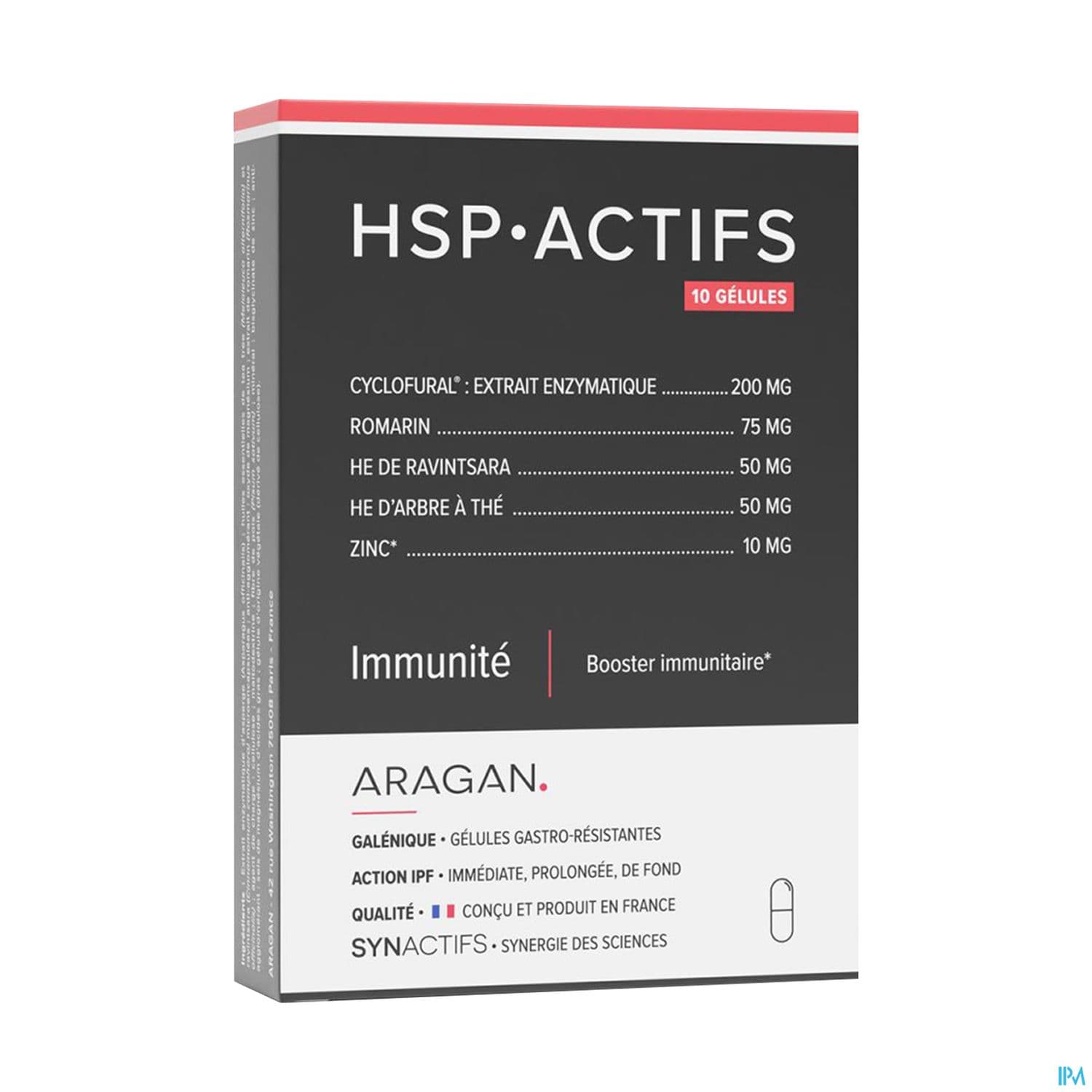 SYNACTIFS HSPACTIFS GELUL 10
