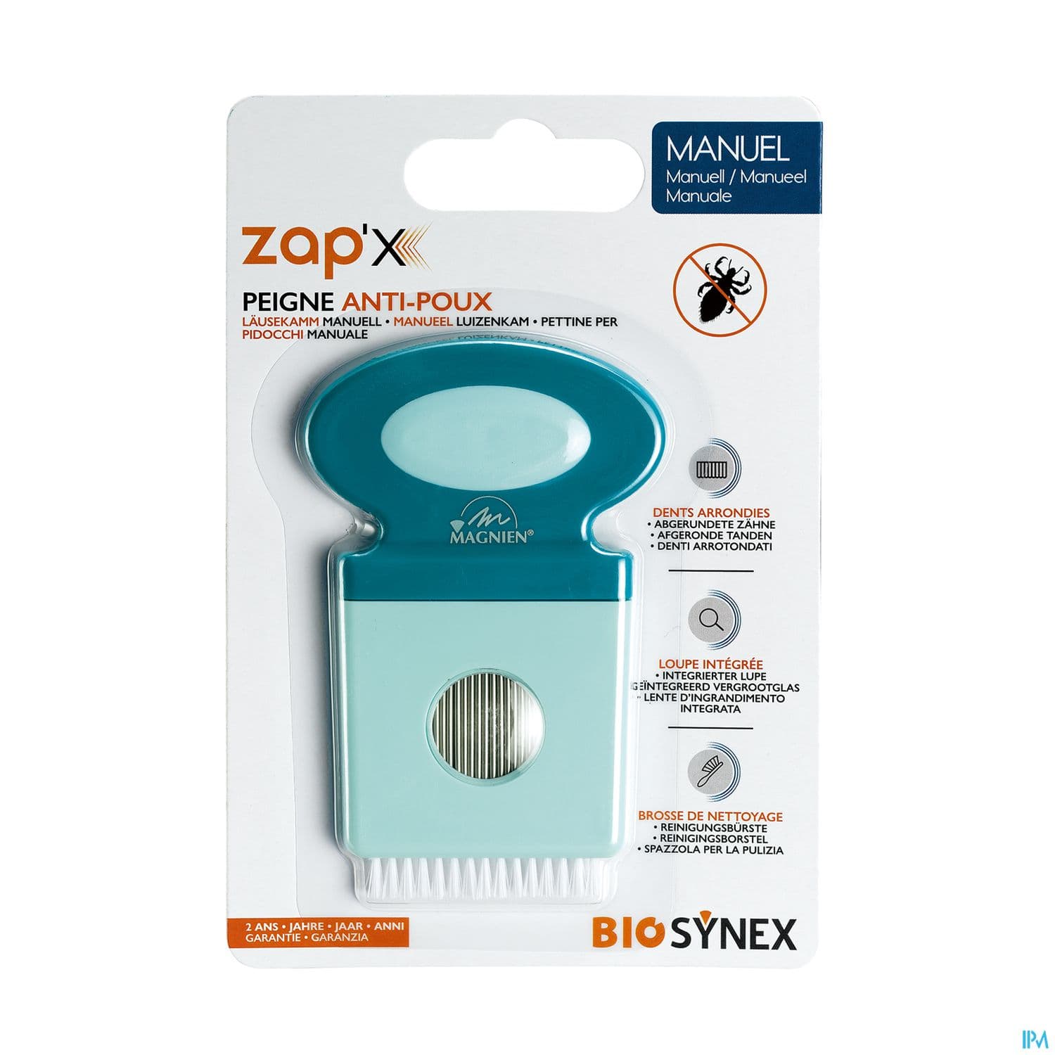 ZAP'X PEIGNE A/POUX METAL — Grande Pharmacie Lazare Carnot 7j/7