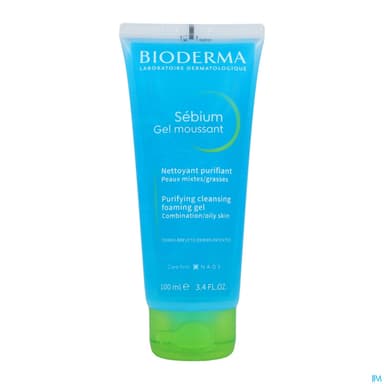 Bioderma Sebium Gel Moussant Nettoyant Purifiant 100ml