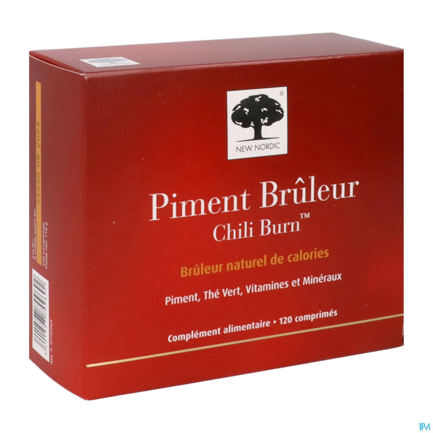 New Nordic Piment Bruleur Chili Burn Comprime 120