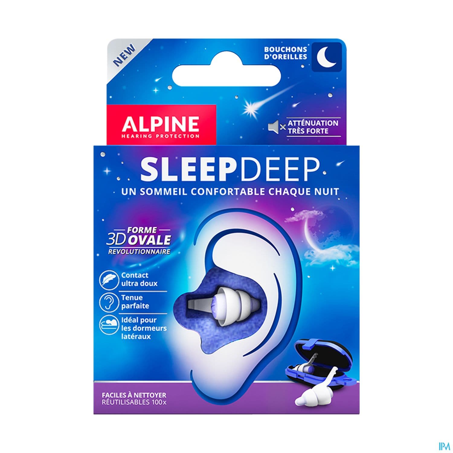ALPINE SLEEPDEEP BOUCH/OREIL 3D
