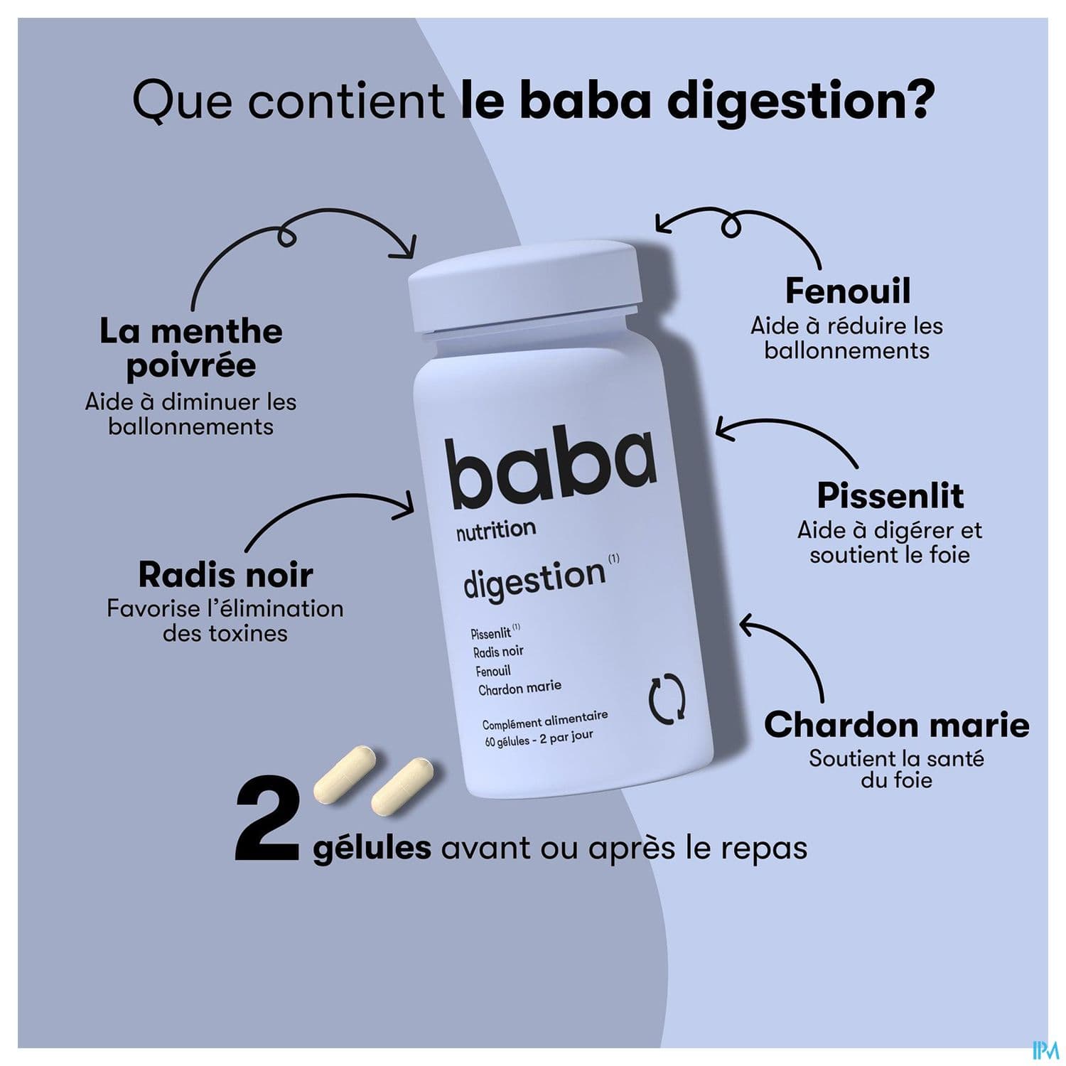 BABA DIGESTION GELUL 60
