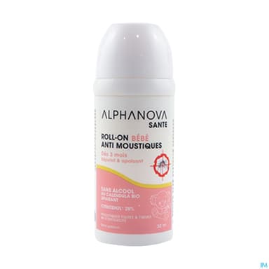 Alphanova Sante Roll On Antimoustiques Bebe 30ml
