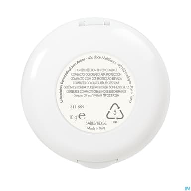 AVENE SOL SPF50+ COMPACT SAB 10G