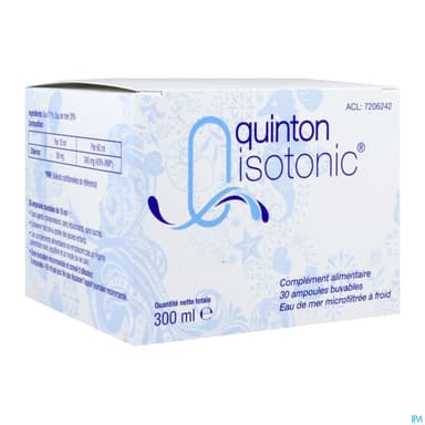 QUINTON SOL ISOTONIC AMP BUV 30