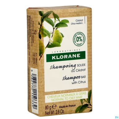 KLORANE SH SOLIDE CEDRAT 80G