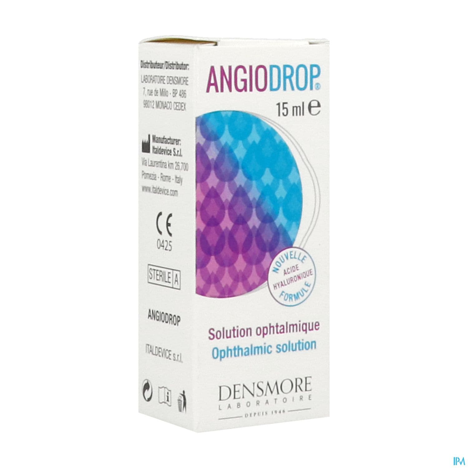 ANGIODROP SOL OPHTALM 15ML