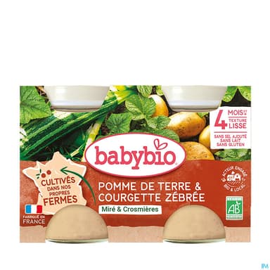BABYBIO LEGUME 2X130G