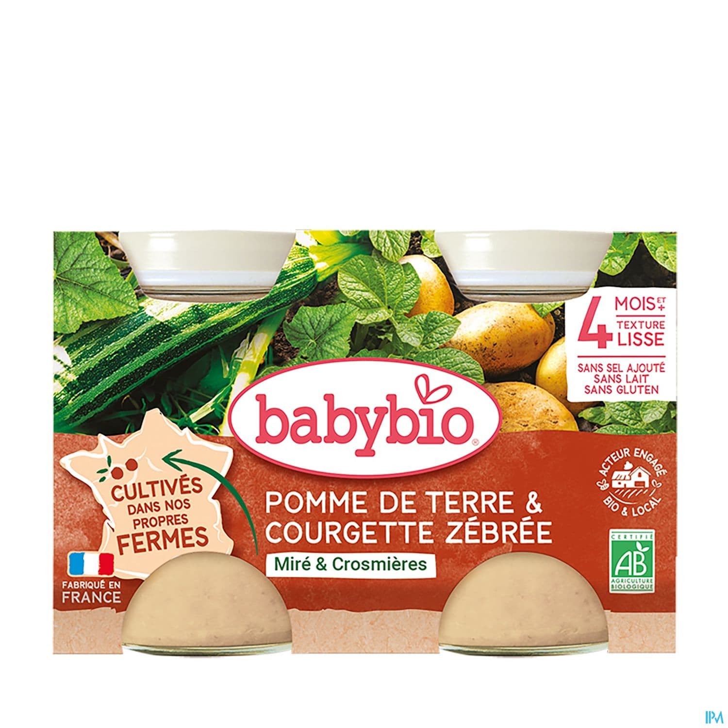 BABYBIO LEGUME 2X130G — Pharmacie Pré Saint Gervais