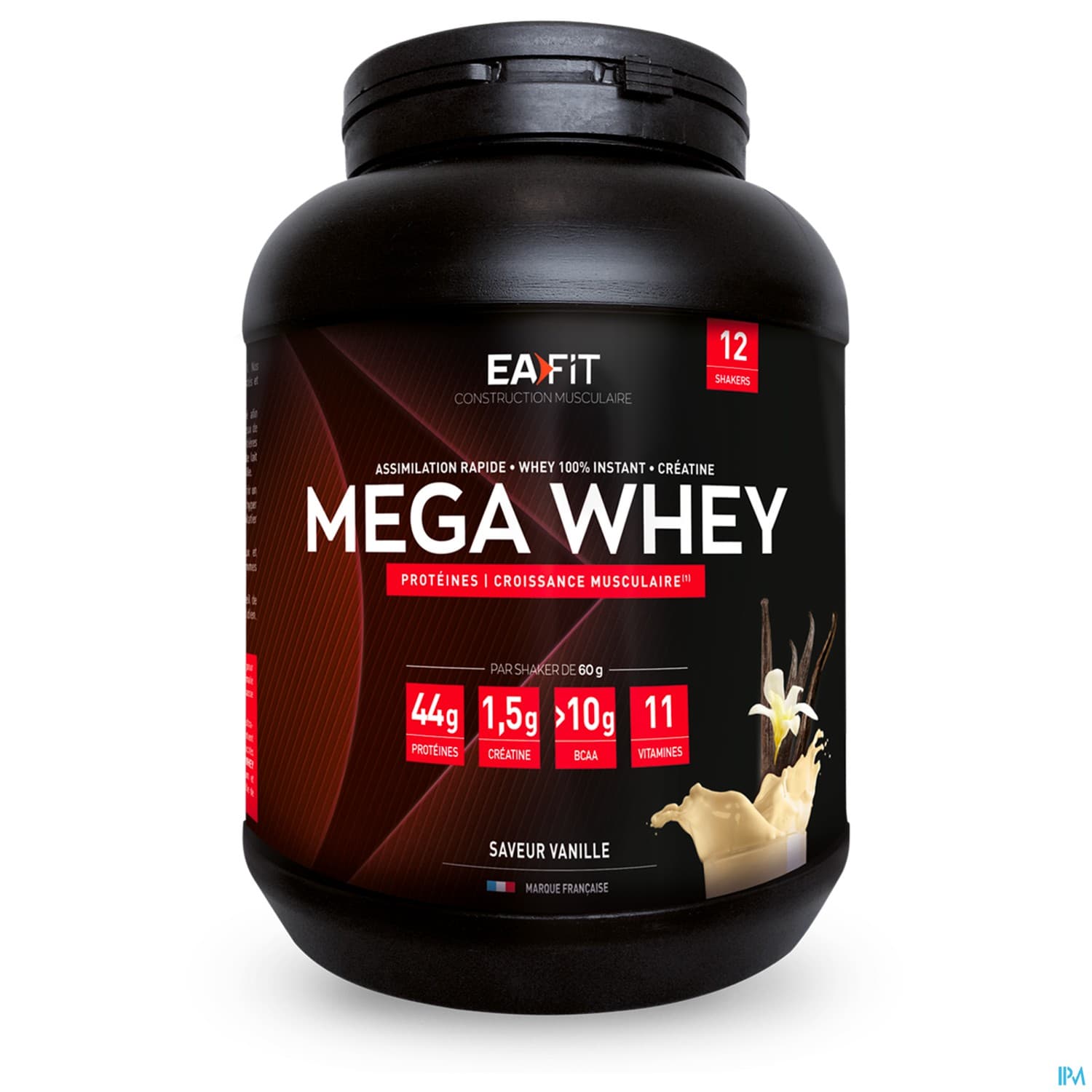 EA-FIT MEGA WHEY VANIL PDRE 750G
