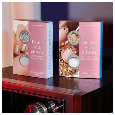 Manucurist Duo Paillette Silver Mirror 4g