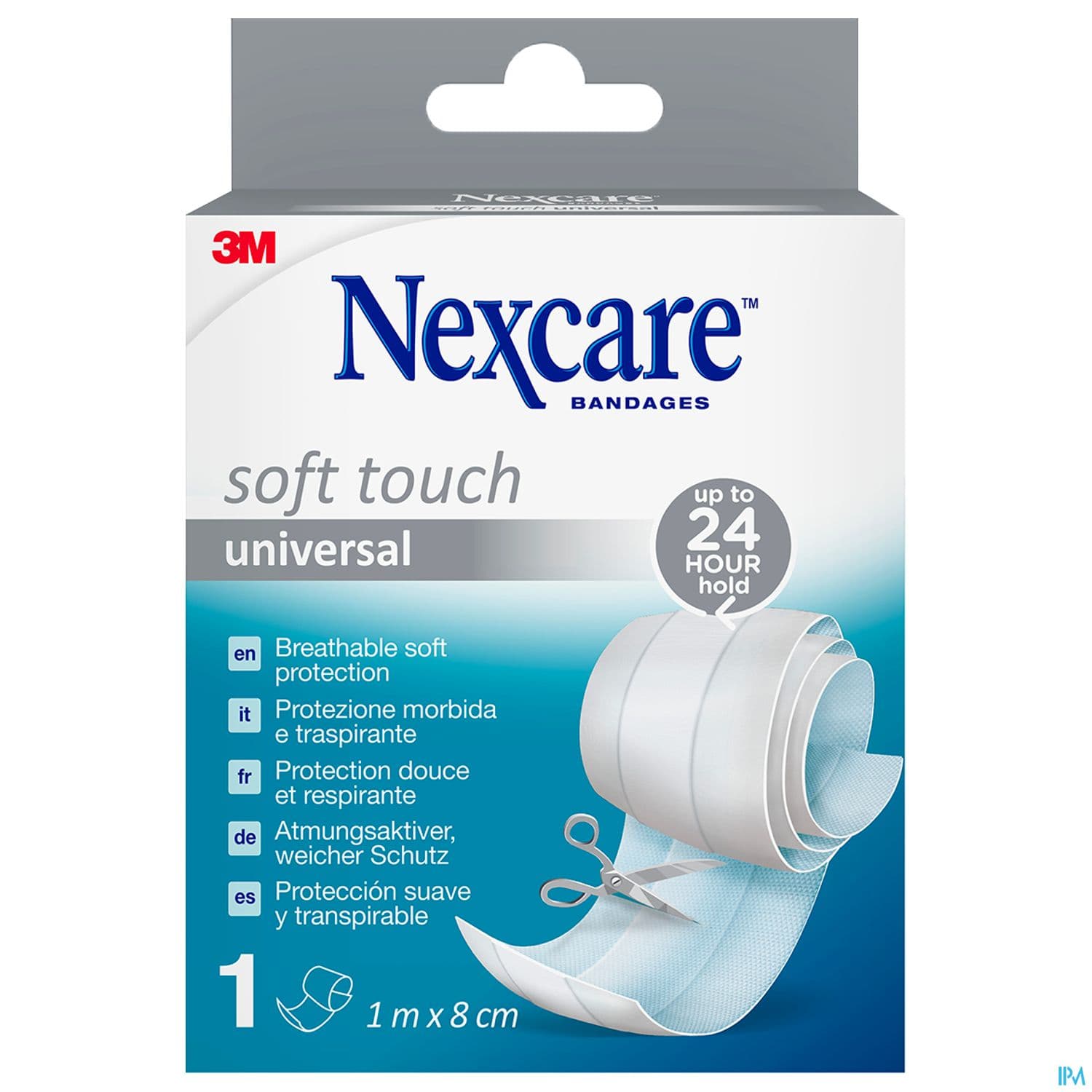 3m Nexcare Soft Touch Bande 1m X 8cm
