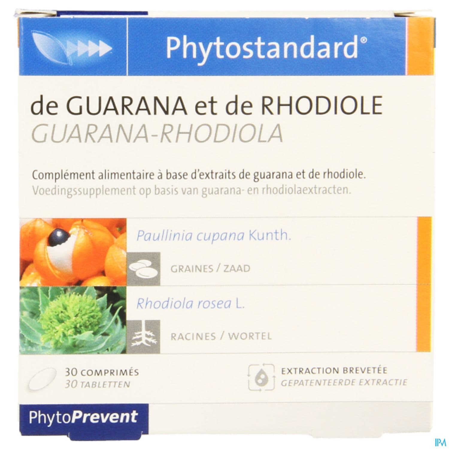 PHYTOSTANDARD Guarana Rhodiole Cpr B/30