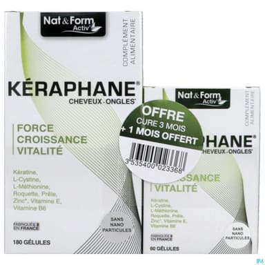 KERAPHANE CHEV ONGLE GELUL180+60