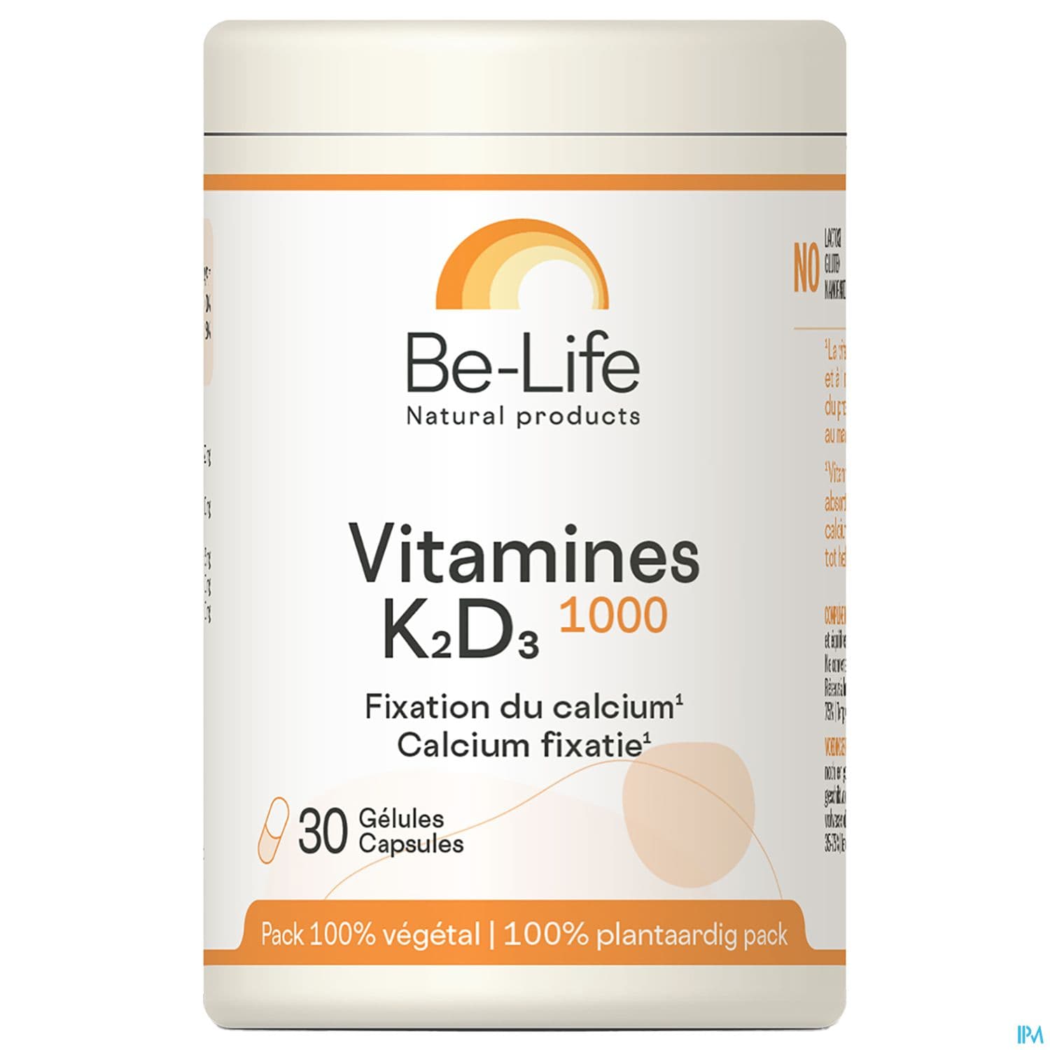 BE-LIFE VIT K2 D3 1000 GELUL 30